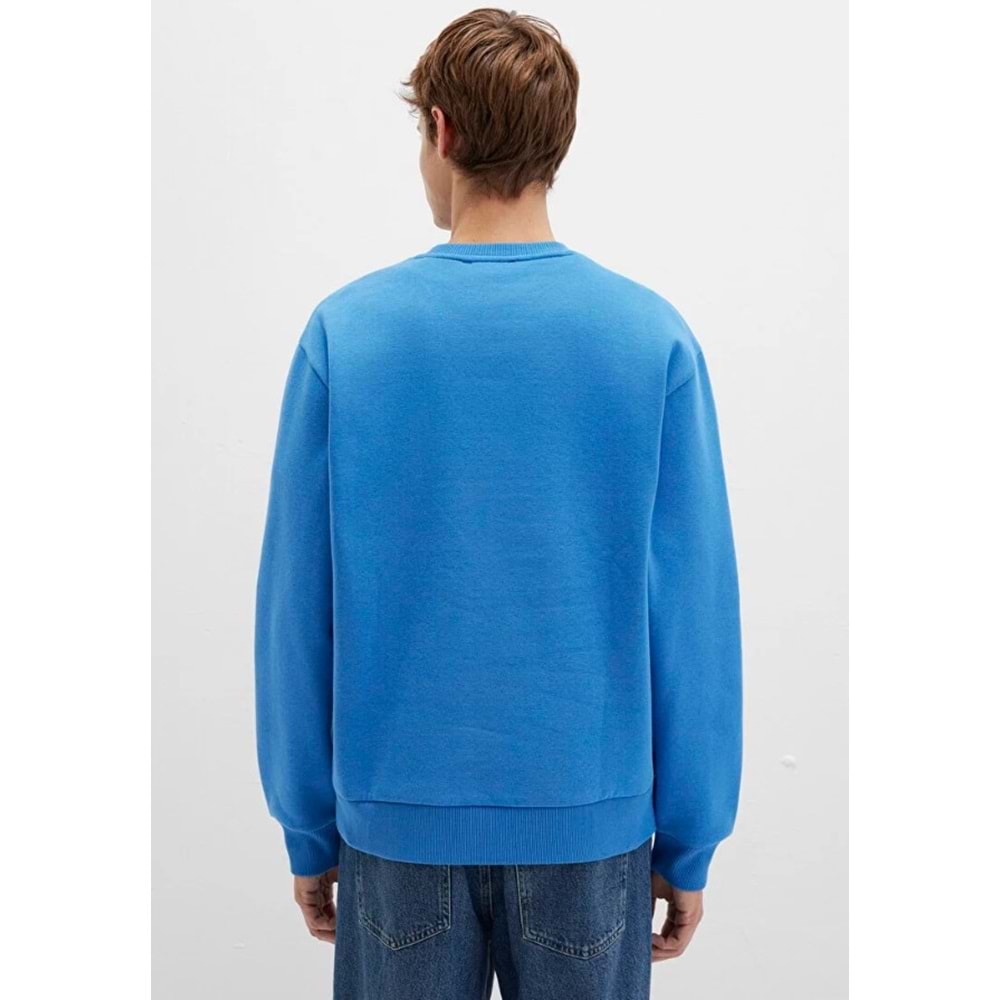 Mavi 0S10492-81330 M Logo Nakış Detaylı Erkek Sweatshirt