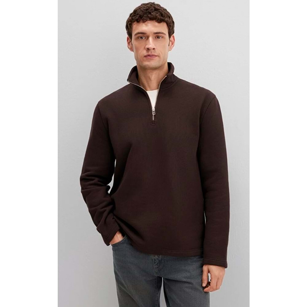 Mavi 0S10519-89103 Yarım Fermuarlı Erkek Sweatshirt