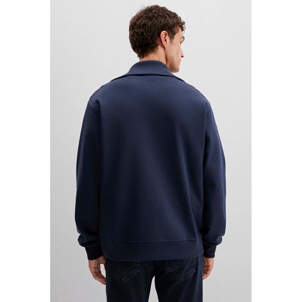 Mavi 0S10521-70490 Ceket Fermuarlı Erkek Sweatshirt