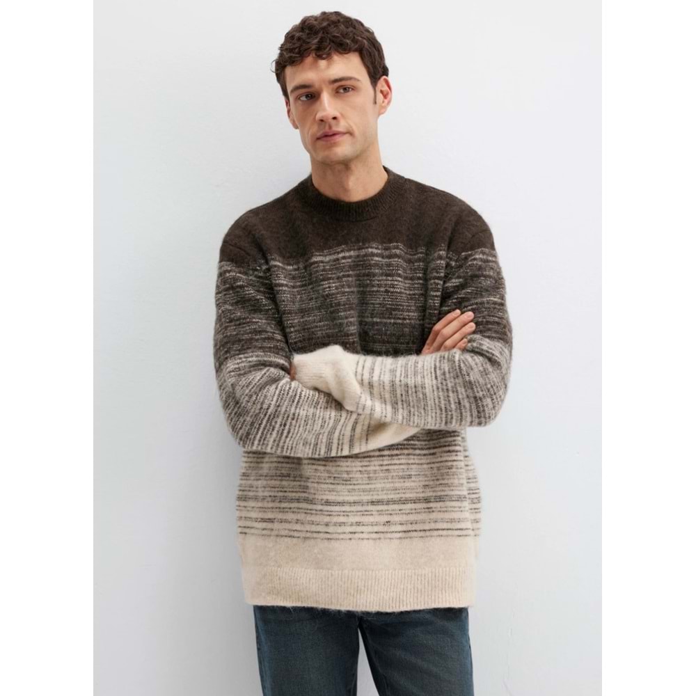 Mavi M0710381-70251 Bisiklet Yaka Kazak Erkek Sweatshirt