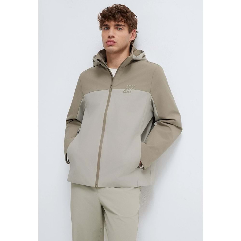 Mavi M0110792-70154 Su İtici Kapüşonlu Erkek Mont