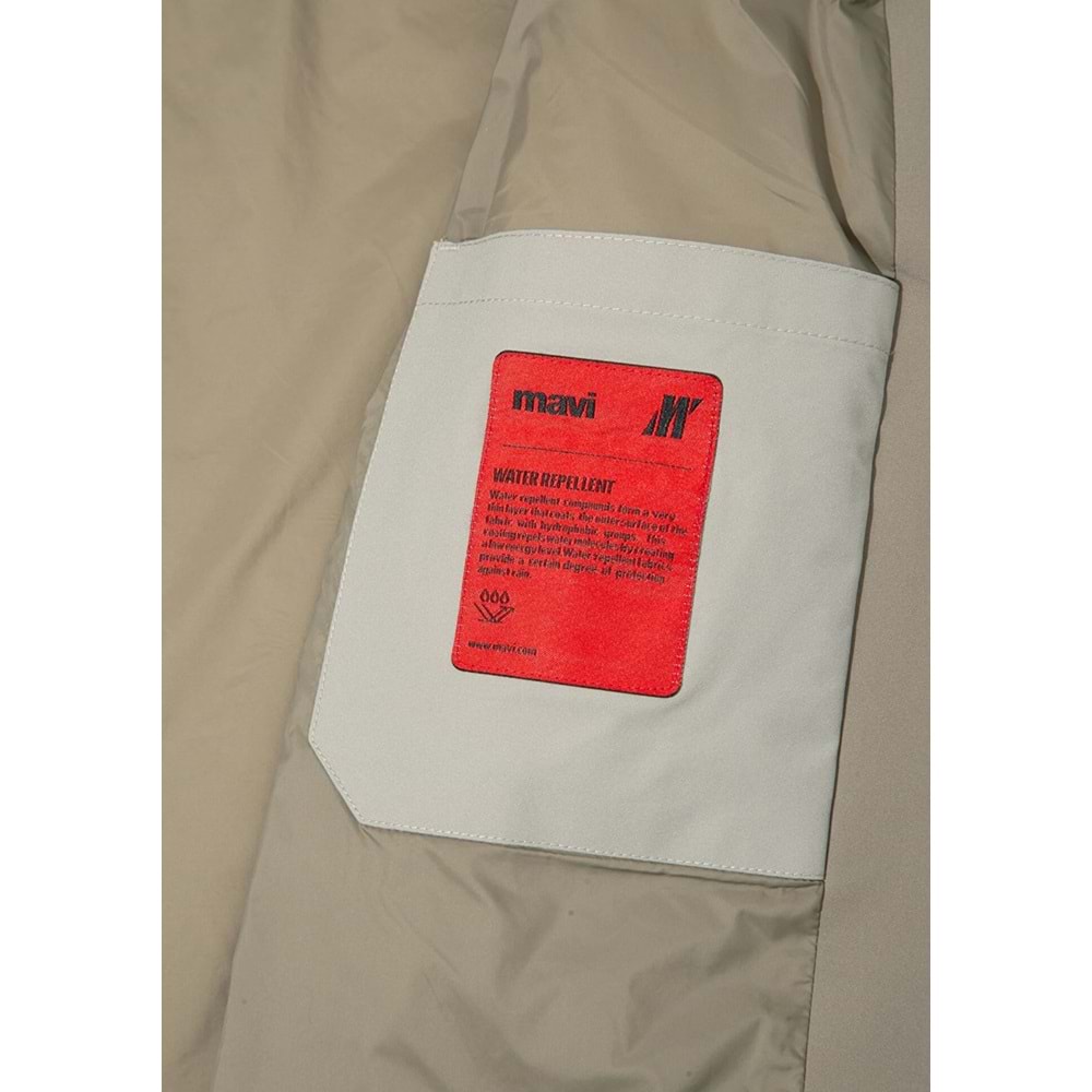 Mavi M0110792-70154 Su İtici Kapüşonlu Erkek Mont