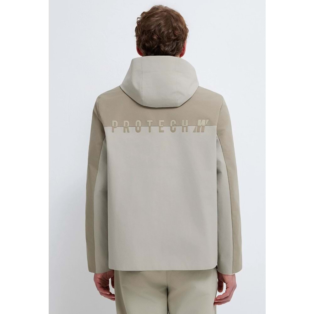 Mavi M0110792-70154 Su İtici Kapüşonlu Erkek Mont