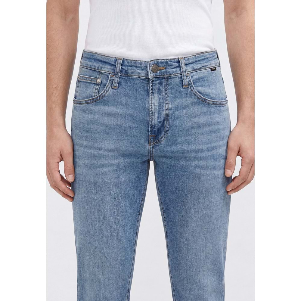 Mavi M00424A1497 James Mid Blue Comfort Mavi Jean Pantolon Erkek Kot Pantolon