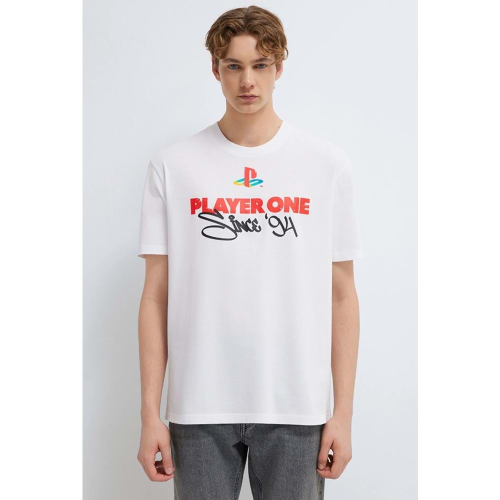 Mavi M0613185-620 Mavi Player One Tişört Erkek T-Shirt