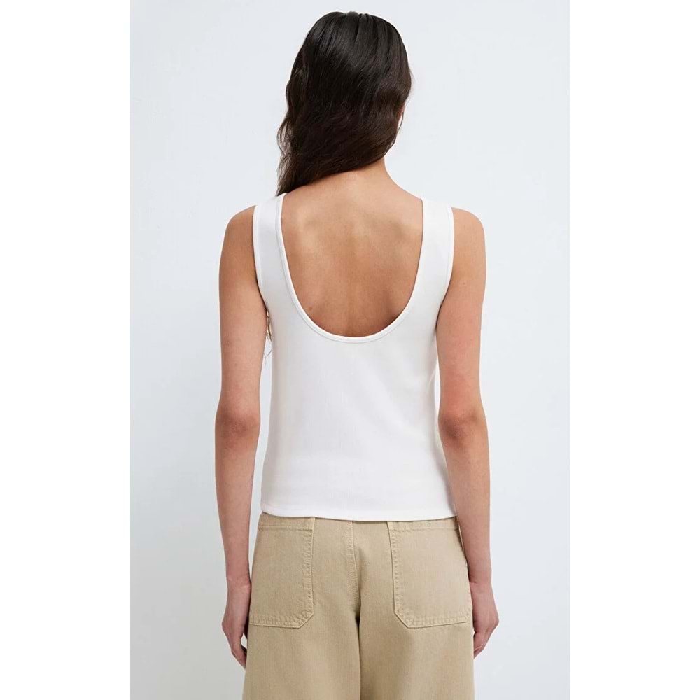Mavi M1613854-70057 Sıfır Kollu Tişört T-Shirt Kadın Tişört