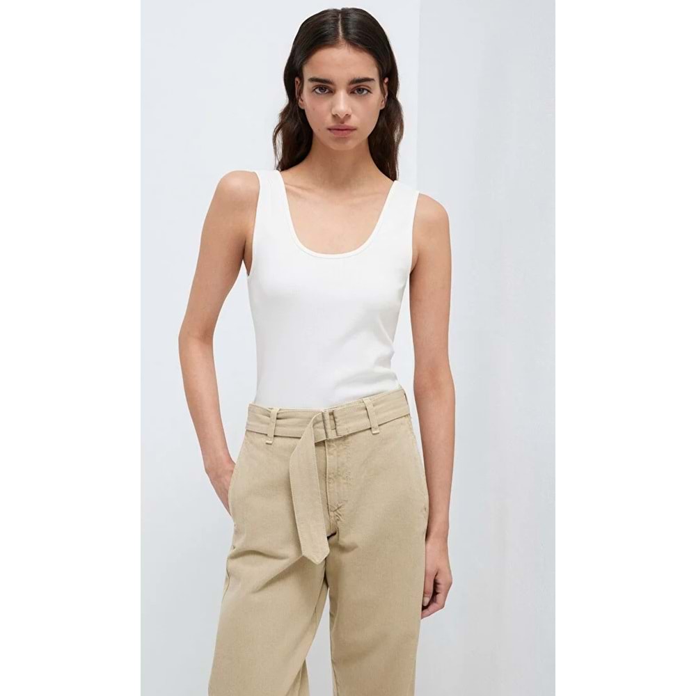 Mavi M1613854-70057 Sıfır Kollu Tişört T-Shirt Kadın Tişört