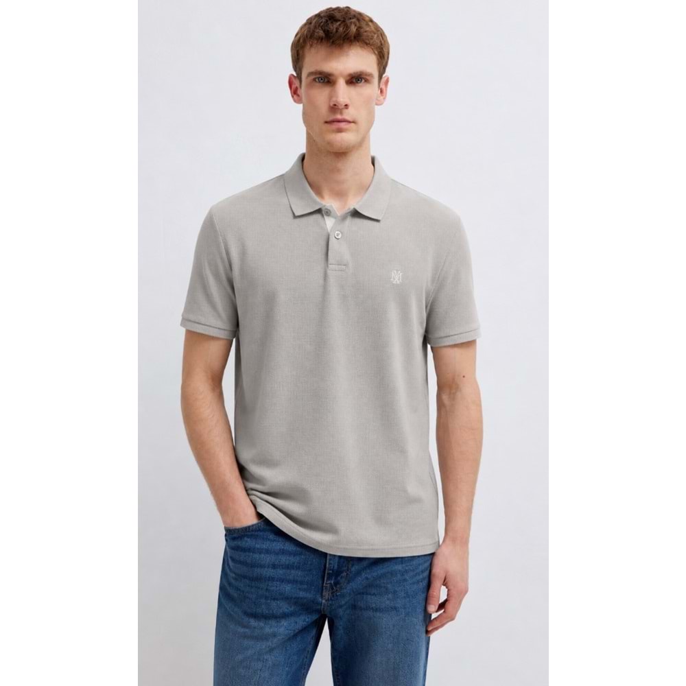 Mavi M0613287-70144 Mühür Logo Polo Yaka Tişört Erkek Tişort