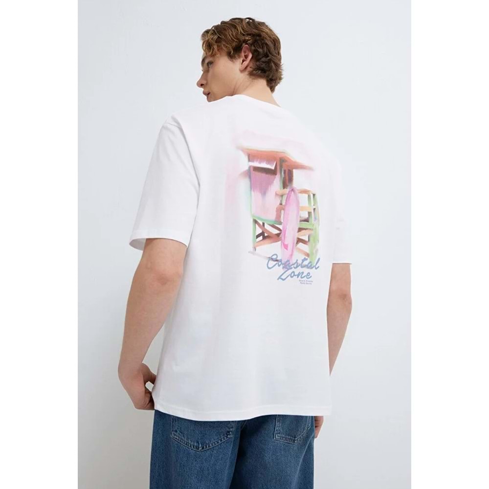 Mavi M0613290-620 Baskılı Tişört Erkek T-Shirt