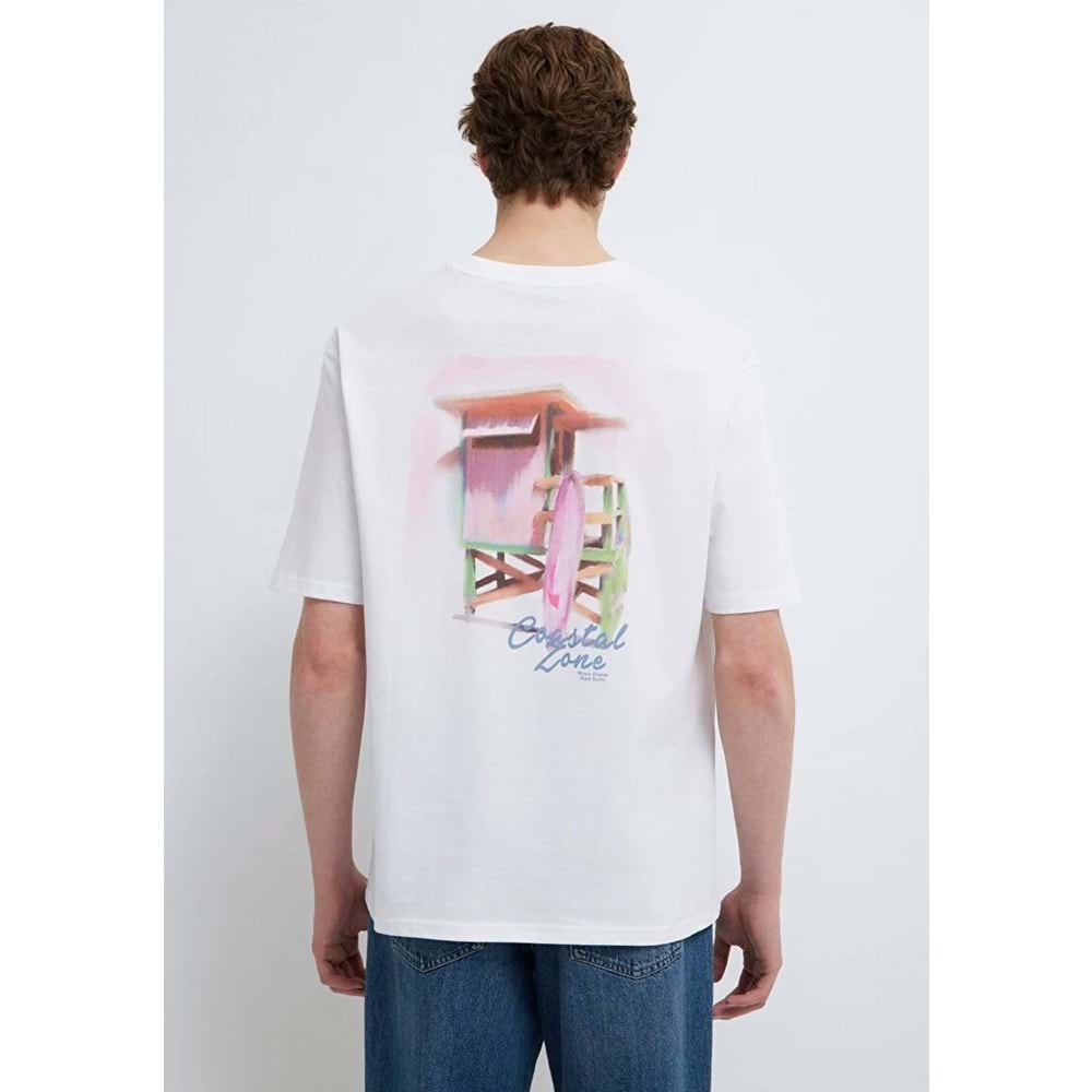 Mavi M0613290-620 Baskılı Tişört Erkek T-Shirt