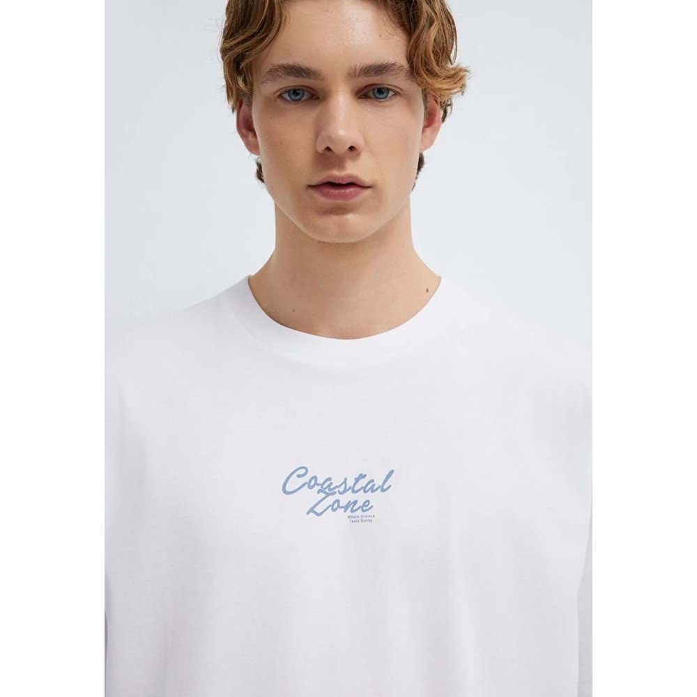 Mavi M0613290-620 Baskılı Tişört Erkek T-Shirt