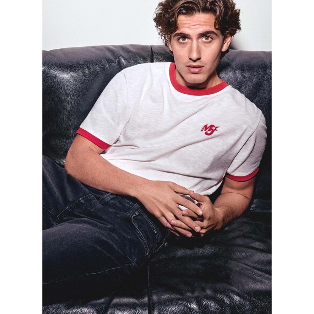 Mavi M0613323-70057 Mavi Black Baskılı Tişört Erkek T-Shirt