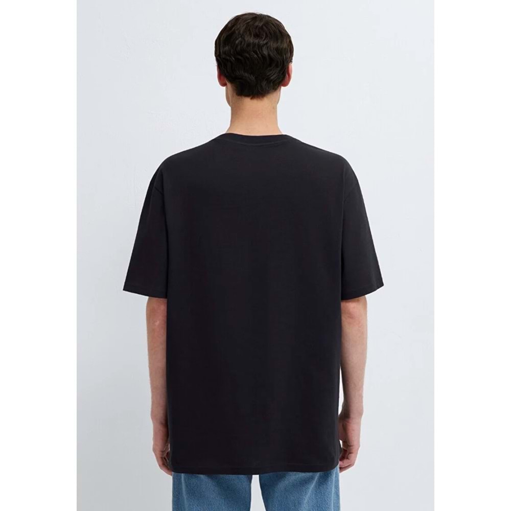 Mavi M0613391-900 Mavi Baskılı Tişört Erkek T-Shirt