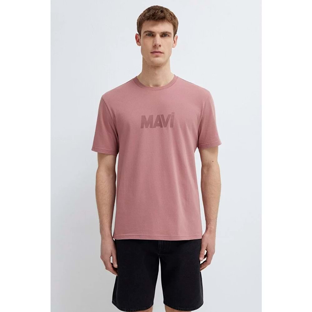 Mavi M0612896-70948 Mavi Logo Baskılı Tişört Erkek T-Shirt