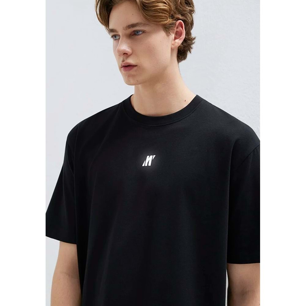 Mavi M0613438-900 Mavi Pro Logo Baskılı Tişört Erkek T-Shirt