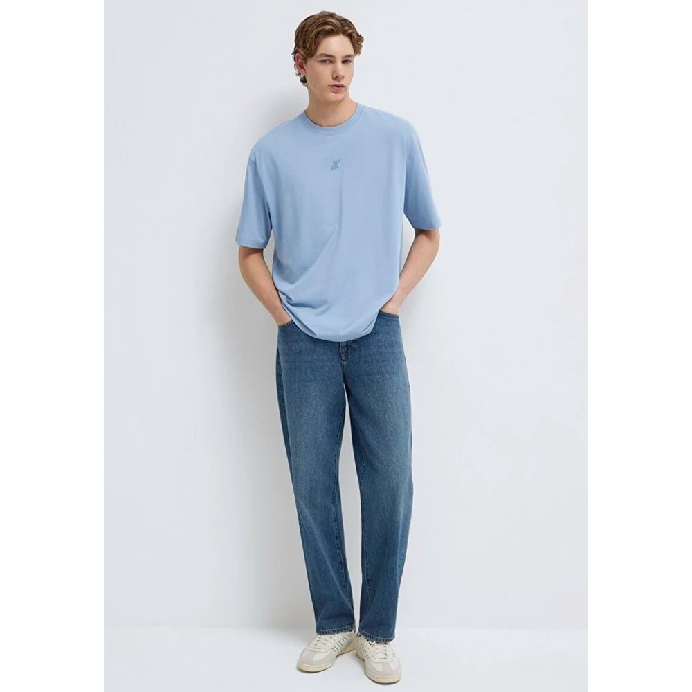 Mavi M0613438-91590 Mavi Pro Logo Baskılı Tişört Erkek T-Shirt