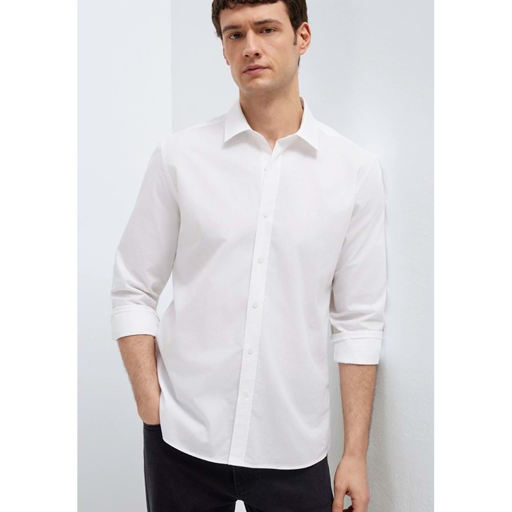 Mavi M0212011-620 Mühür Logo Çizgili Gömlek Regular Fit Erkek Gömlek