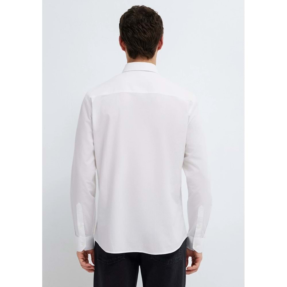 Mavi M0212011-620 Mühür Logo Çizgili Gömlek Regular Fit Erkek Gömlek