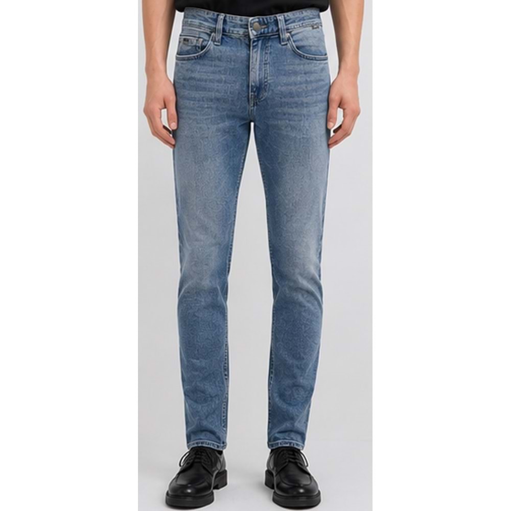 Mavi M00351A3279 Marcus Foggy Indigo Mavi Black Jean Pantolon Erkek Kot Pantolon