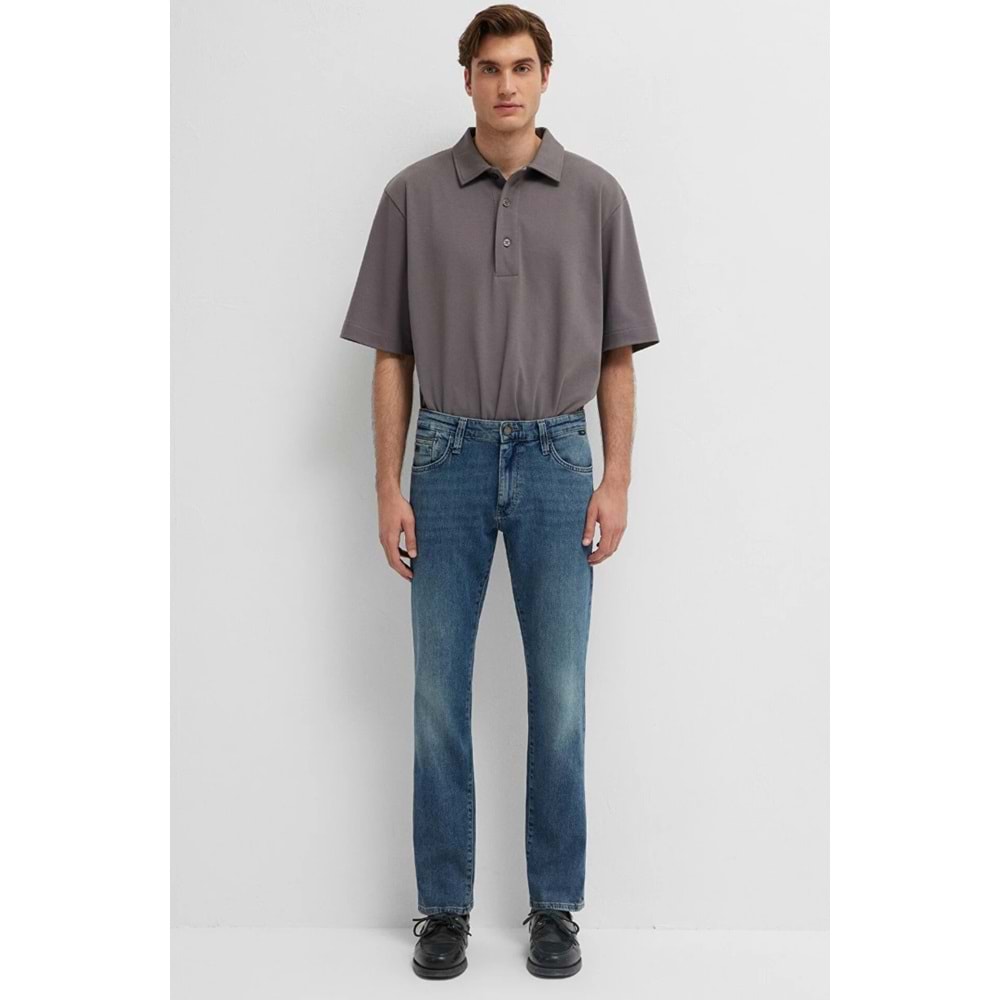 Mavi M00351A3279 Marcus Foggy Indigo Mavi Black Jean Pantolon Erkek Kot Pantolon