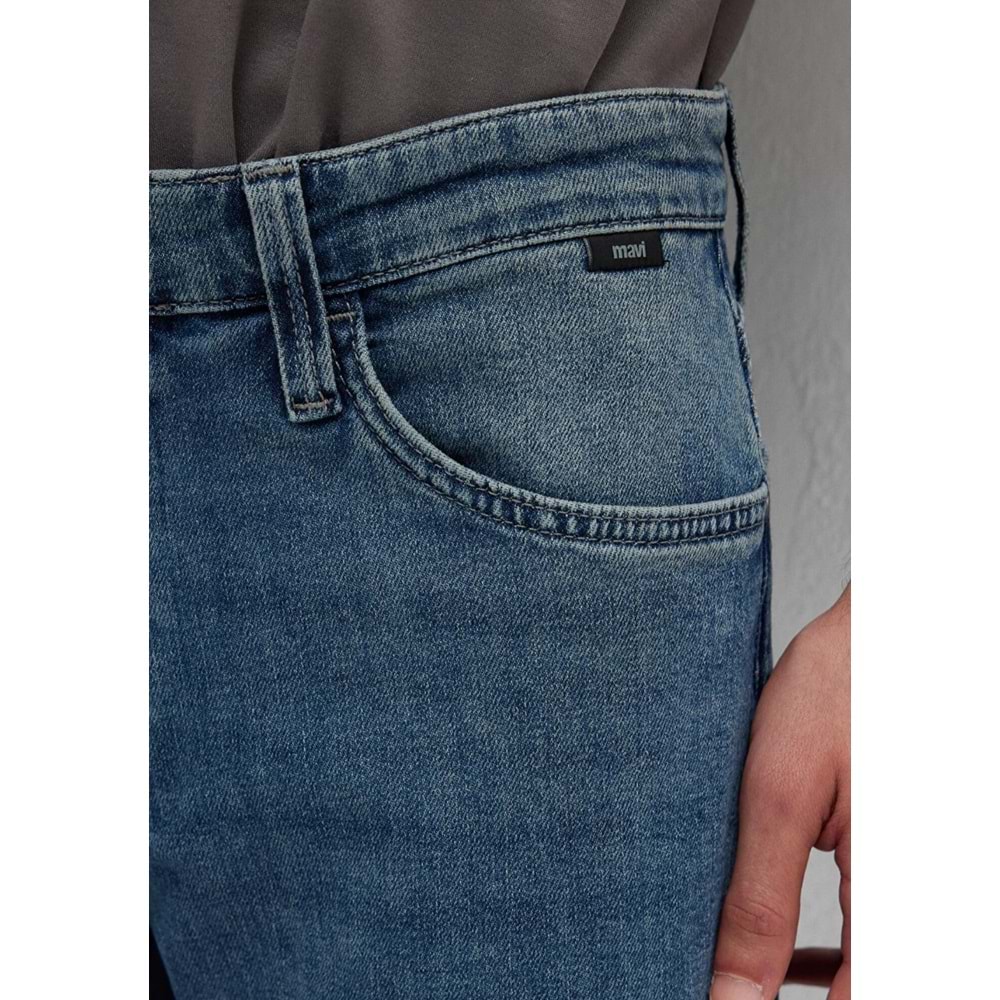 Mavi M00351A3279 Marcus Foggy Indigo Mavi Black Jean Pantolon Erkek Kot Pantolon