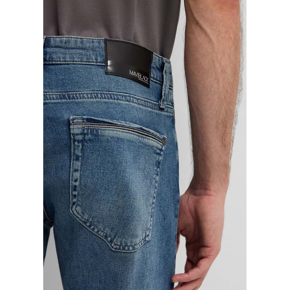 Mavi M00351A3279 Marcus Foggy Indigo Mavi Black Jean Pantolon Erkek Kot Pantolon