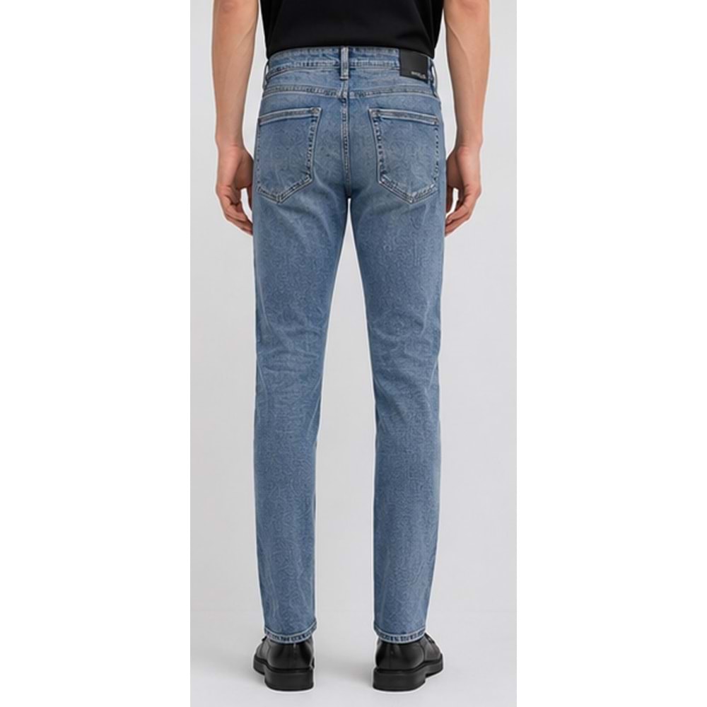 Mavi M00351A3279 Marcus Foggy Indigo Mavi Black Jean Pantolon Erkek Kot Pantolon