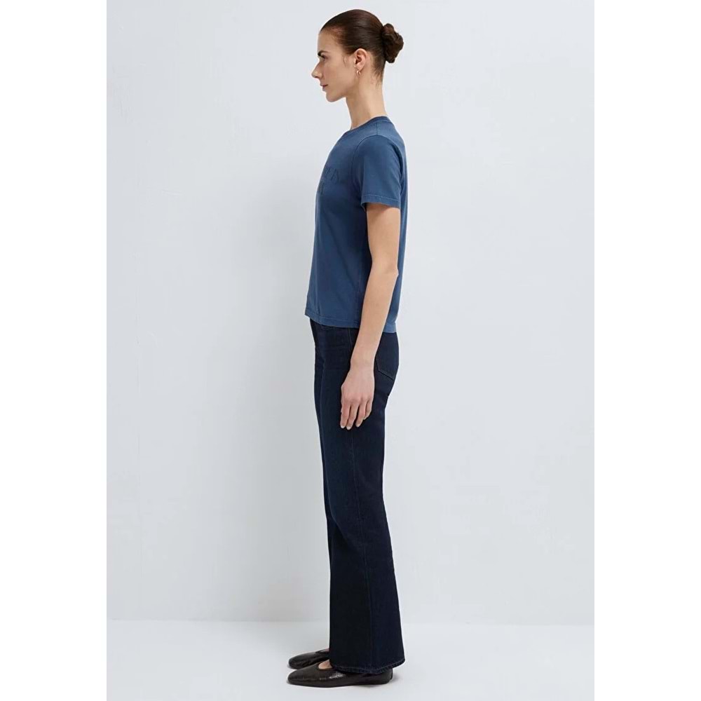 Mavi M1614315-70757 Yazılı T-Shirt Kadın Tişört