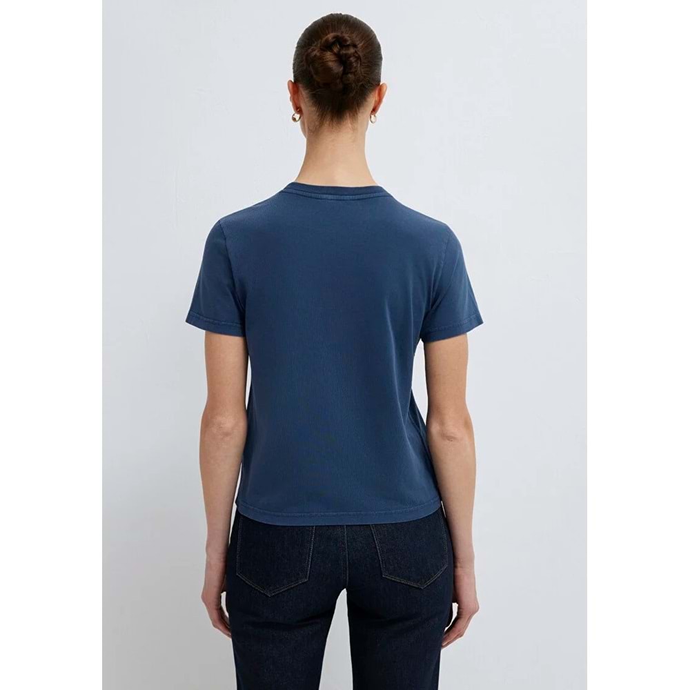 Mavi M1614315-70757 Yazılı T-Shirt Kadın Tişört