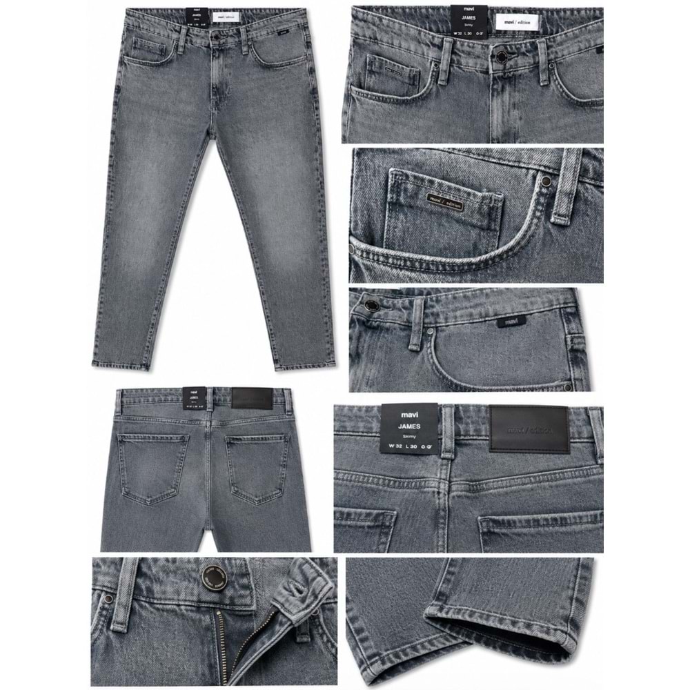 Mavi M00424A3972 James Mavi Edition Puslu Jean Pantolon Erkek Kot Pantolon