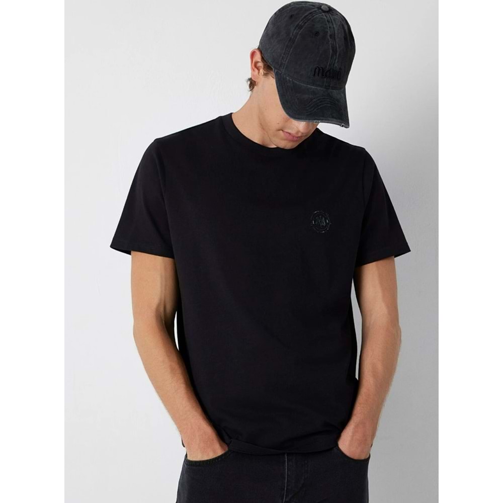 Mavi M0620179-900 Mavi Mühür Logo Baskılı T-Shirt Erkek Tişort