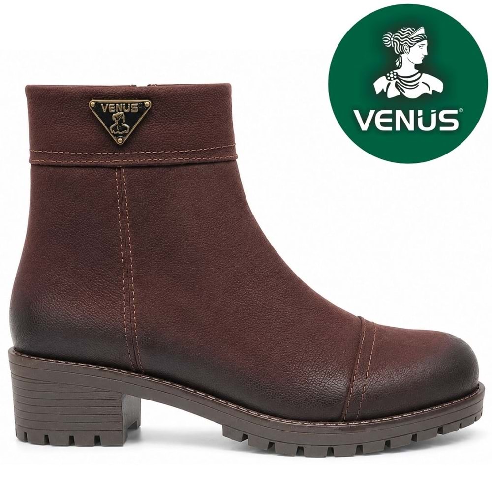 Venüs Lepito Hakiki Deri Kaymaz Taban Ortopedik Kadın Bot