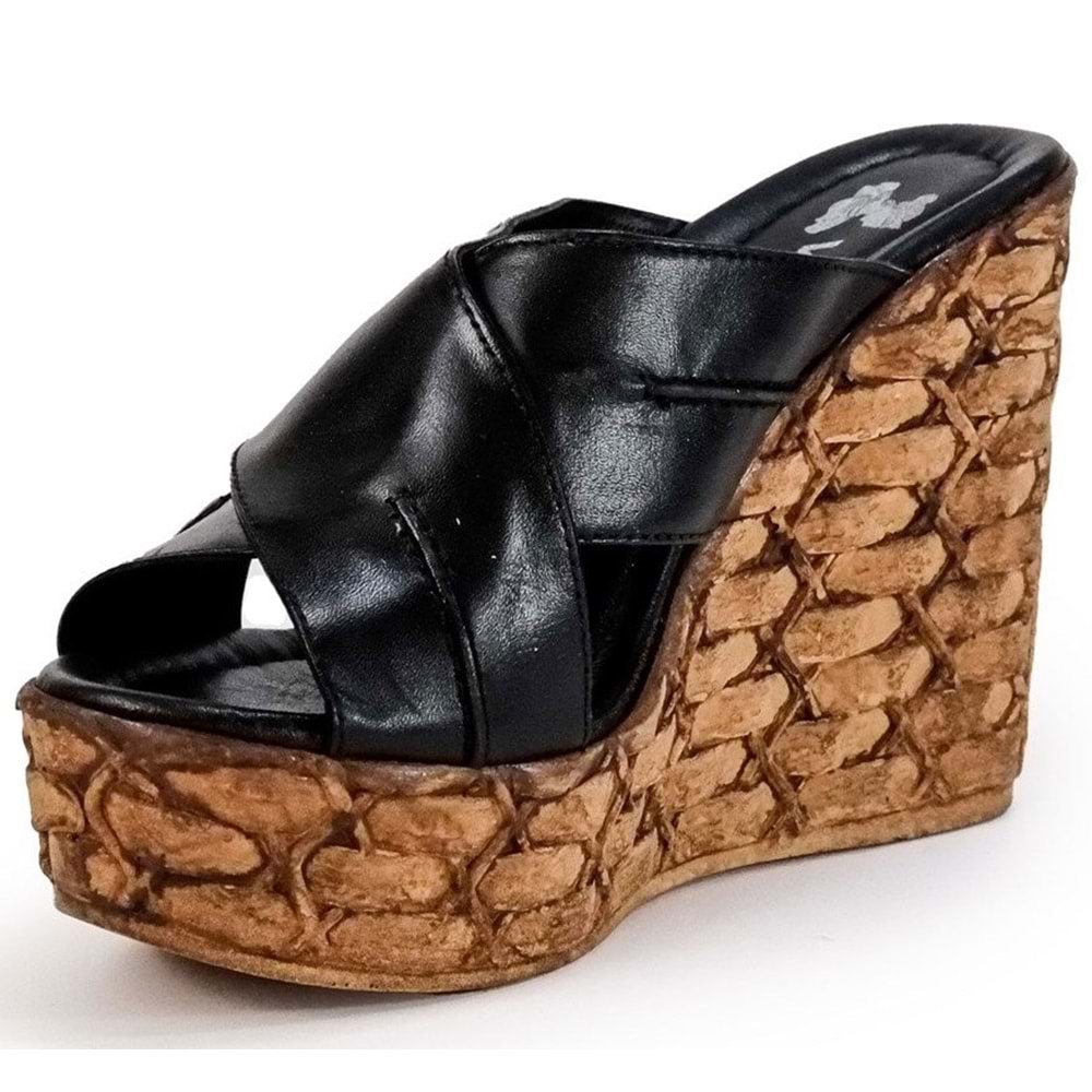 Venüs Pruh Hakiki Deri Kadın Terlik