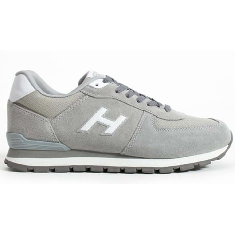 Hammer Jack 102 19250-M Peru Gri-Beyaz %100 Hakiki Deri Erkek Spor Ayakkabı