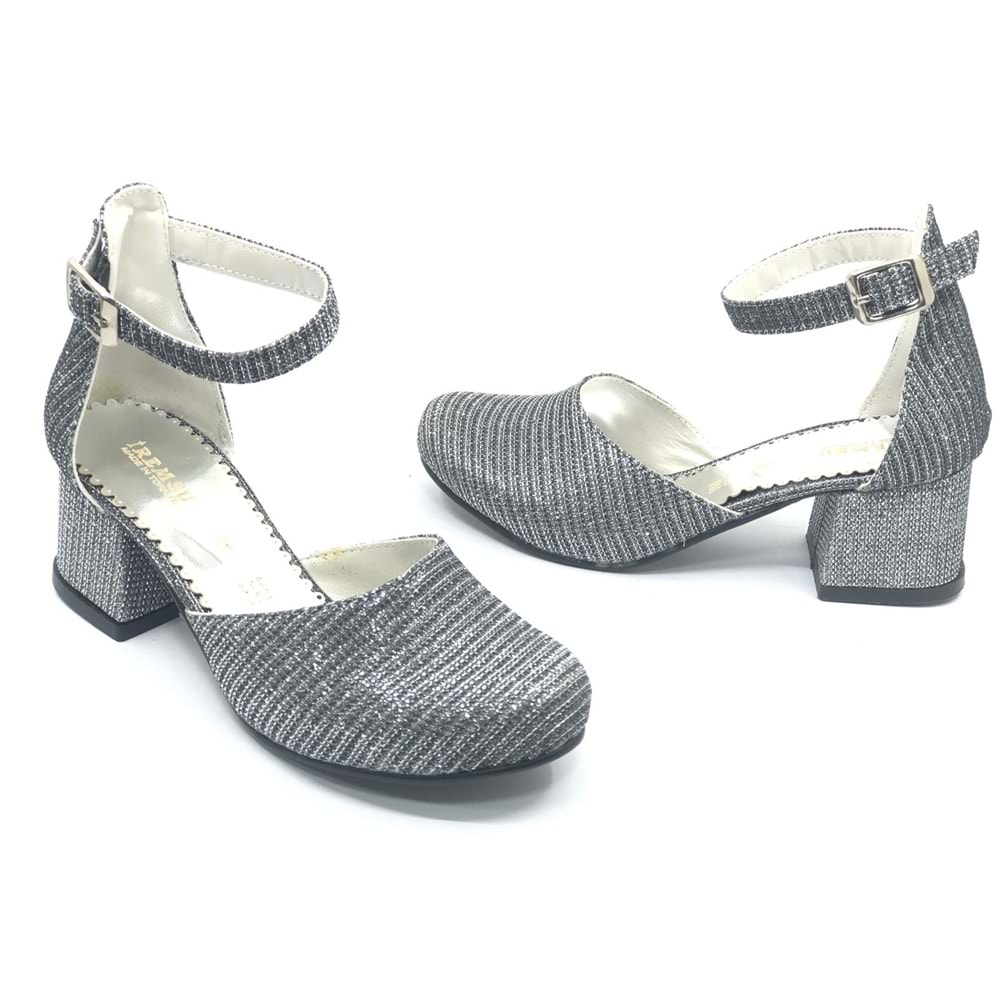 İremsu 2811 Kız Çocuk Topuklu Burnu Kapalı Ayakkabı