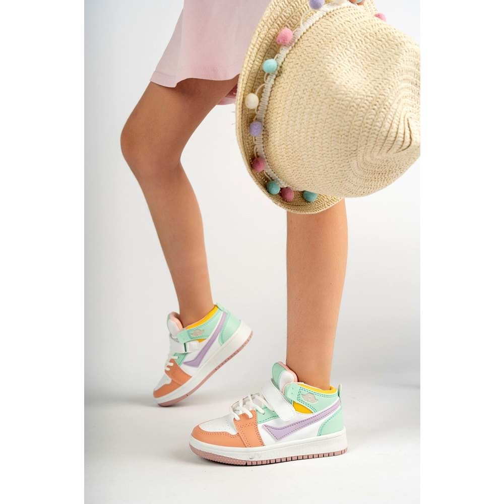 Kocamanlar 8070 Jordan Boğazlı Çocuk Spor Ayakkabı