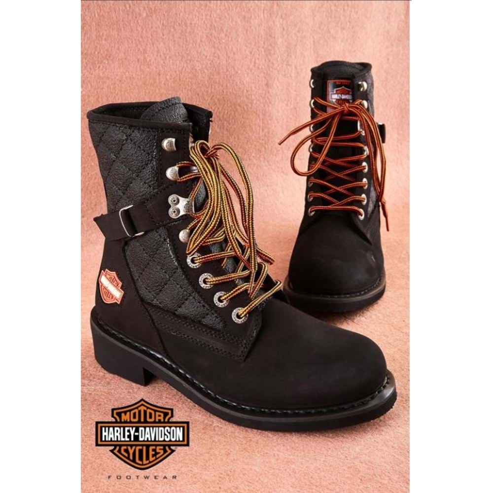 Harley Davidson 025G100078 New Worker Deri Postal Kadın Bot