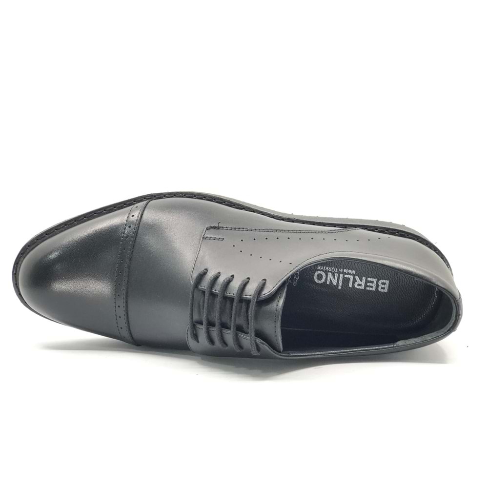 Berlino 85744 Hakiki Deri Eva Erkek Klasik Aykkabı