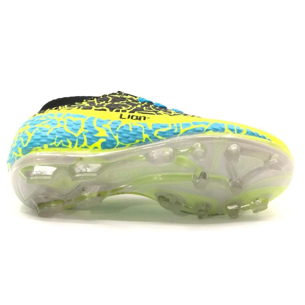 Lion 1071 profesyonel Çocuk Çoraplı krampon Ayakkabı