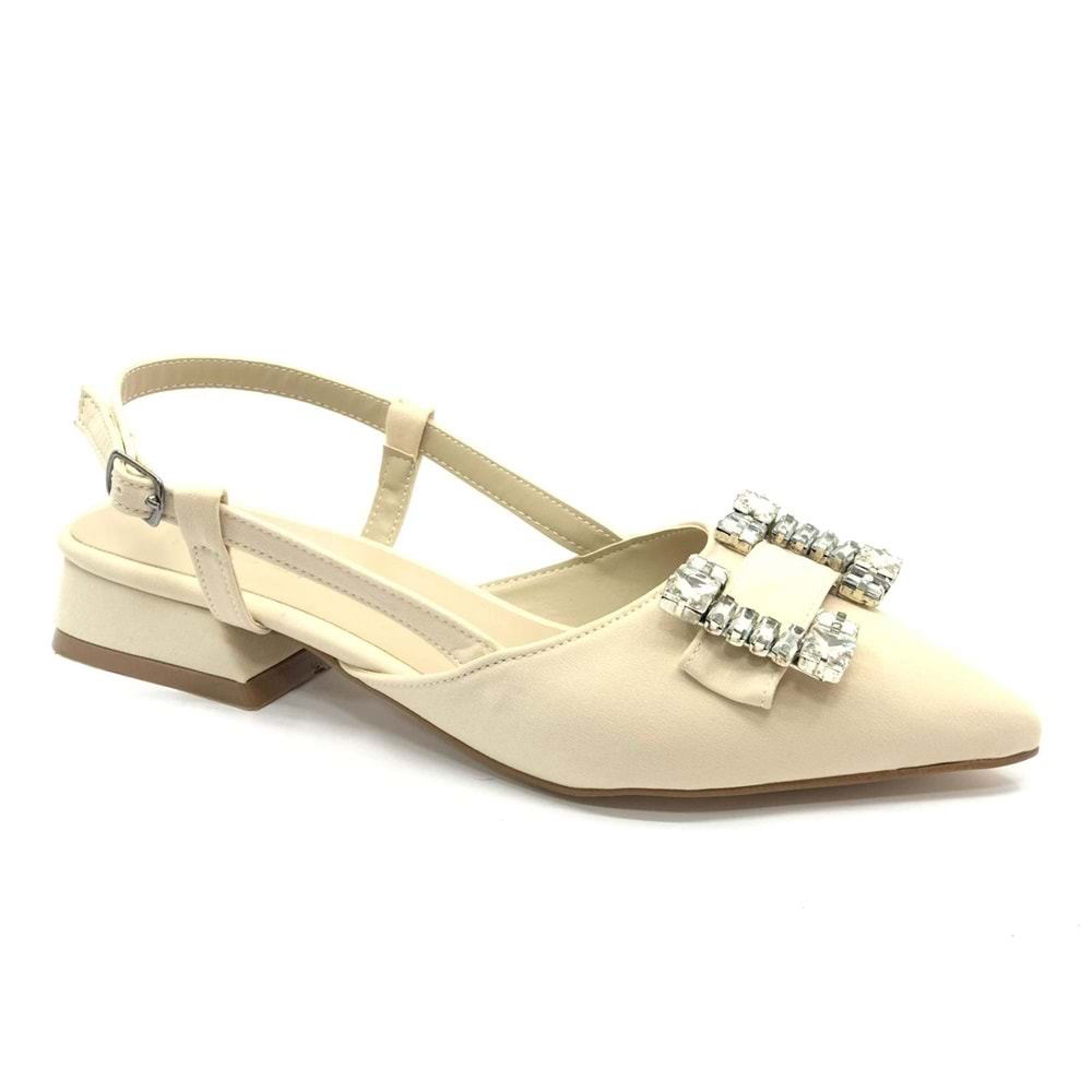 Feles 01-900 Zara Taşlı Kadın Babet