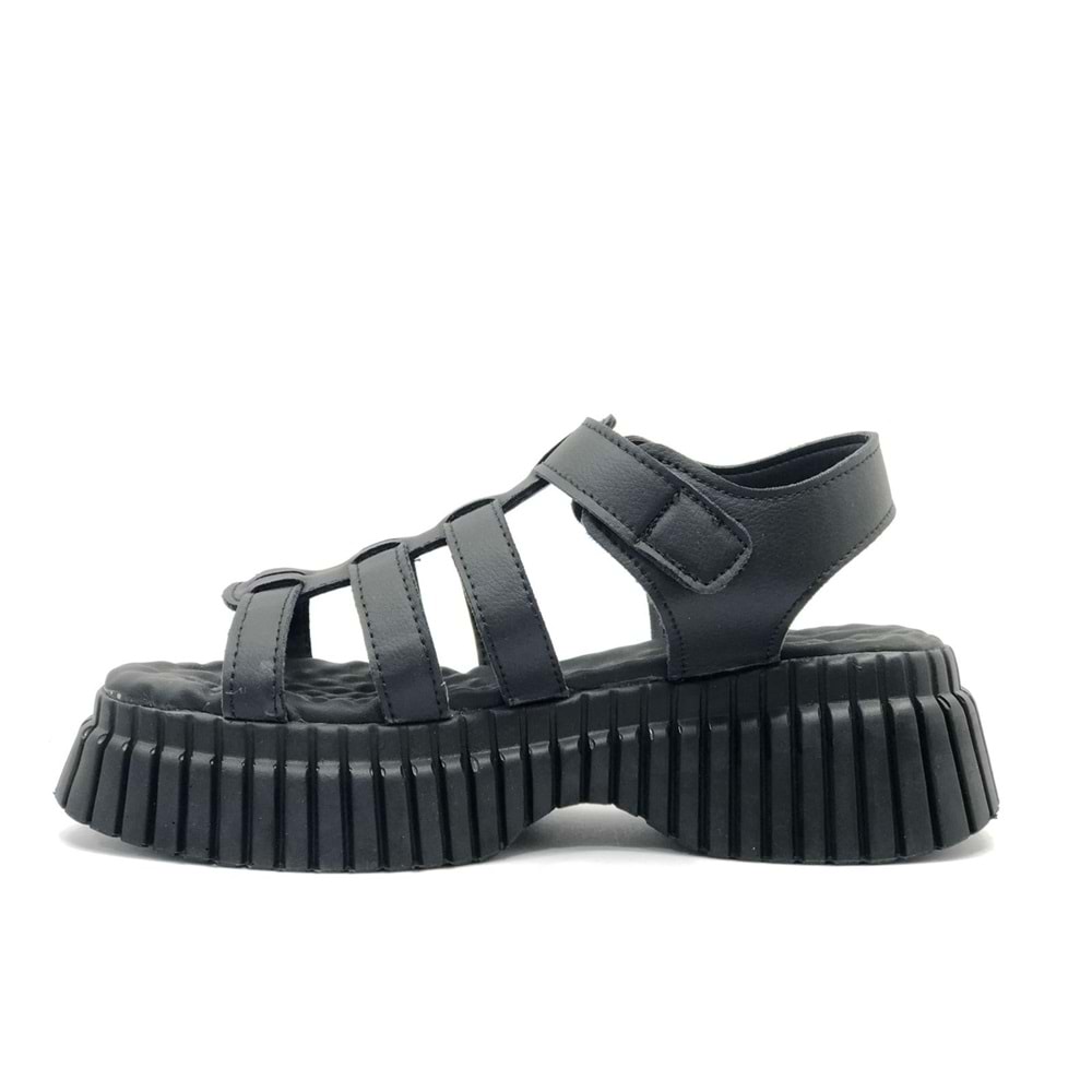 Feles Ortapedik Kalın Taban Kadın Sandalet