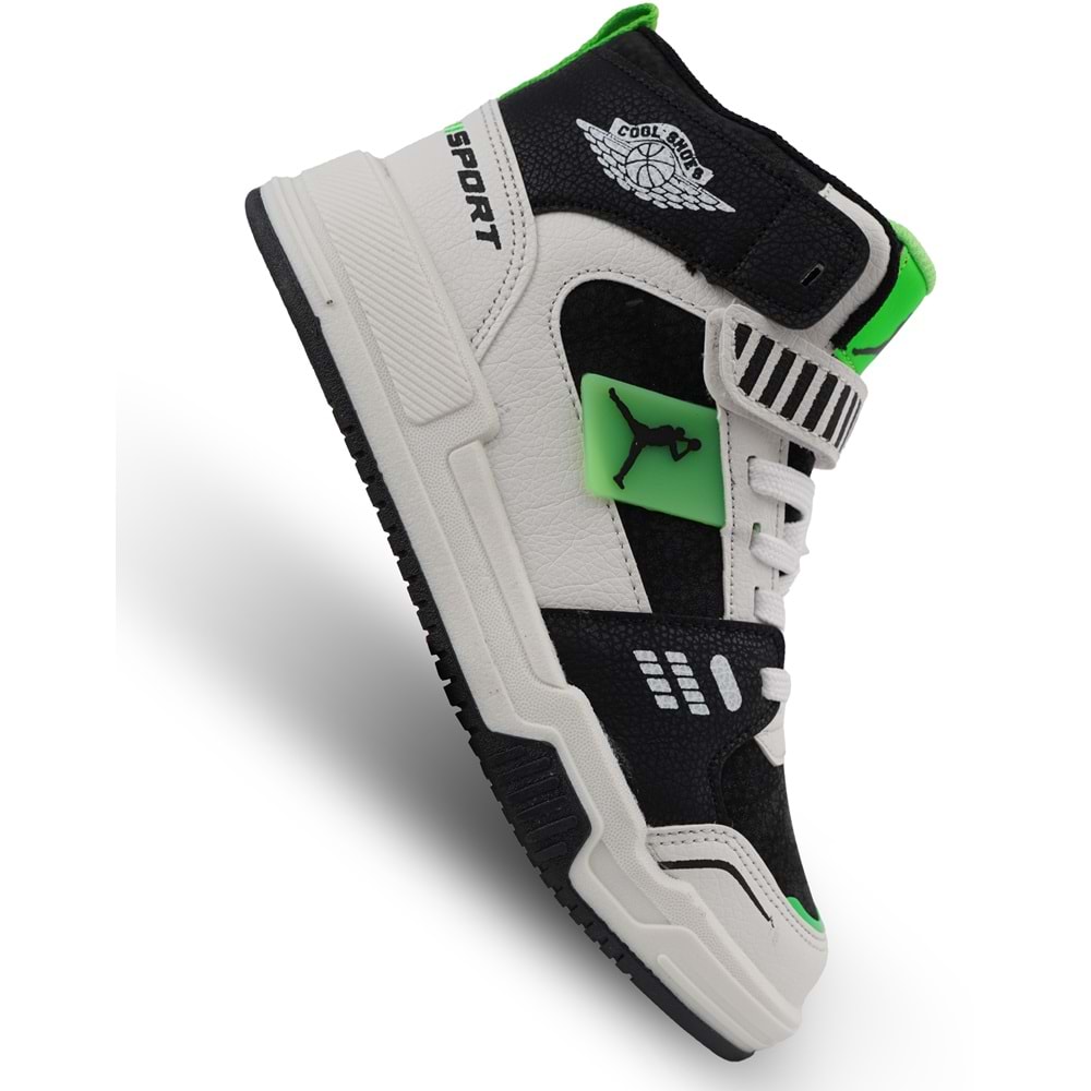 Cool King JoranS Uzun Boğazlı Ortopedik Taban Unisex Çocuk Spor Ayakkabı
