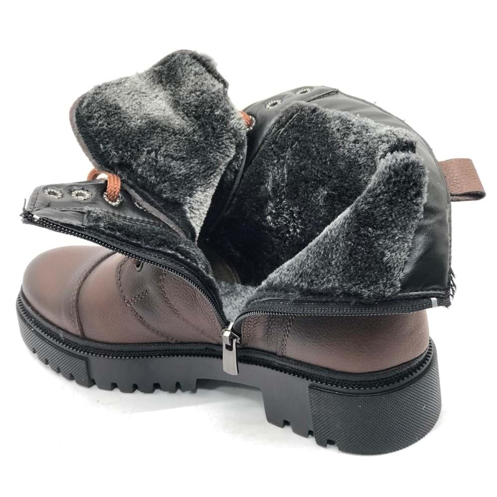 Kocamanlar 4290 Hakiki Deri Postal Kadın Bot