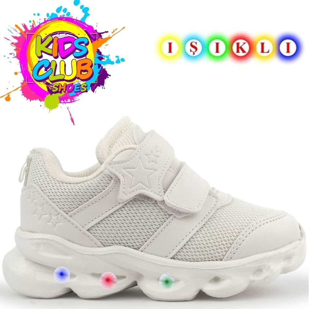 Cool 25-Caty Işıklı Ortopedik Taban Bebek Spor Ayakkabı