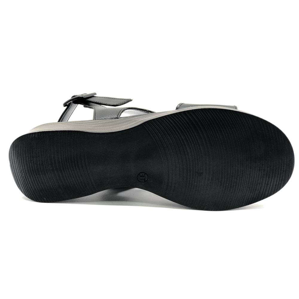 Seribo 25Y003 Cırt Detaylı Ortopedik Taban Kadın Sandalet