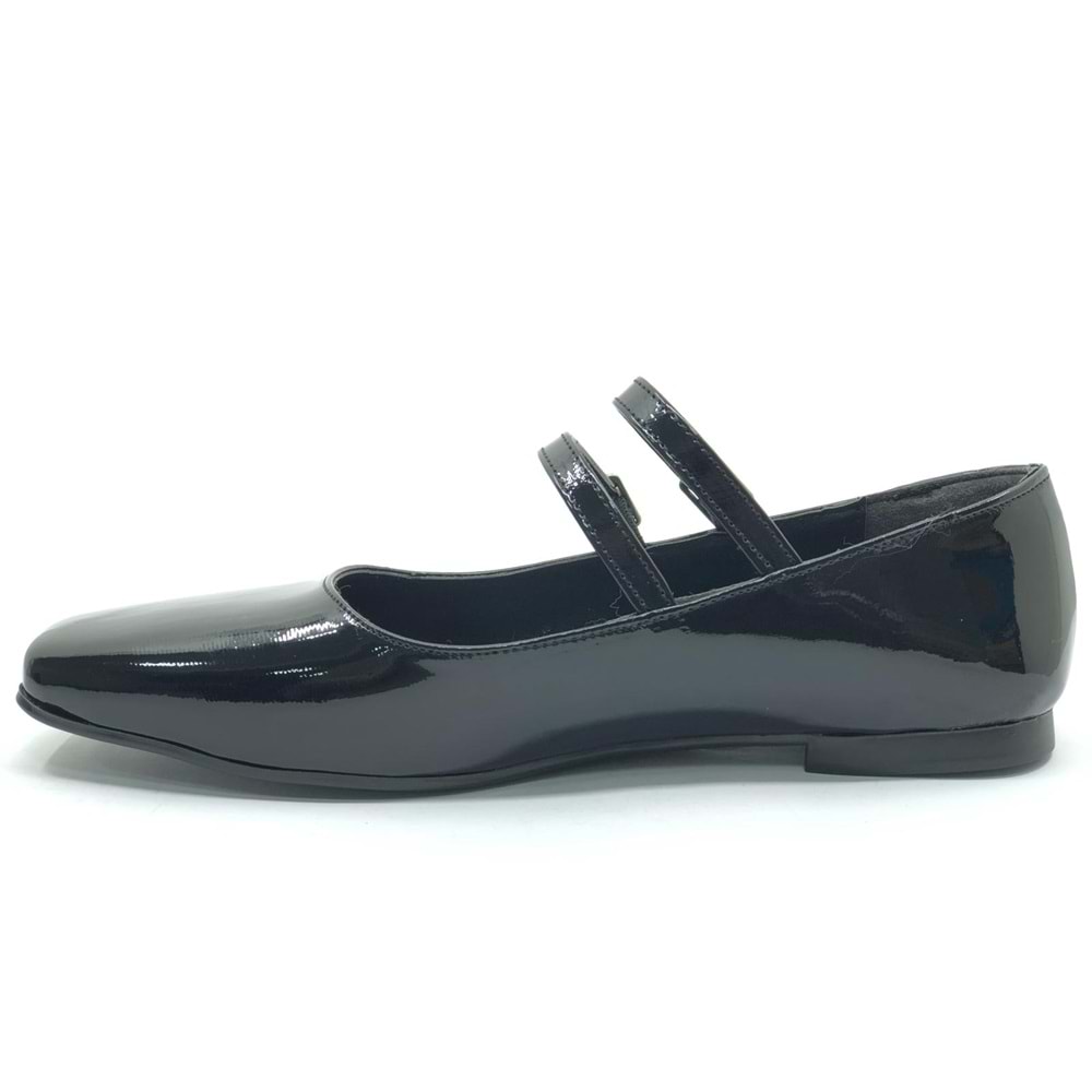 Seribo Çift Toka Detaylı Kadın Babet Ayakkabı