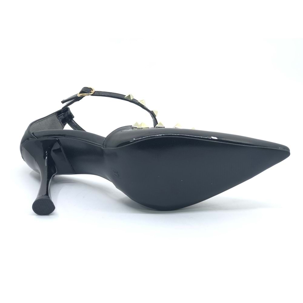 Feles Zımba Detaylı Kadın Topuklu Ayakkabı