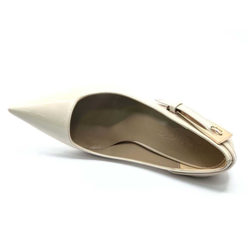 Feles Kemer Detaylı Stiletto Kadın Topuklu Ayakkabı