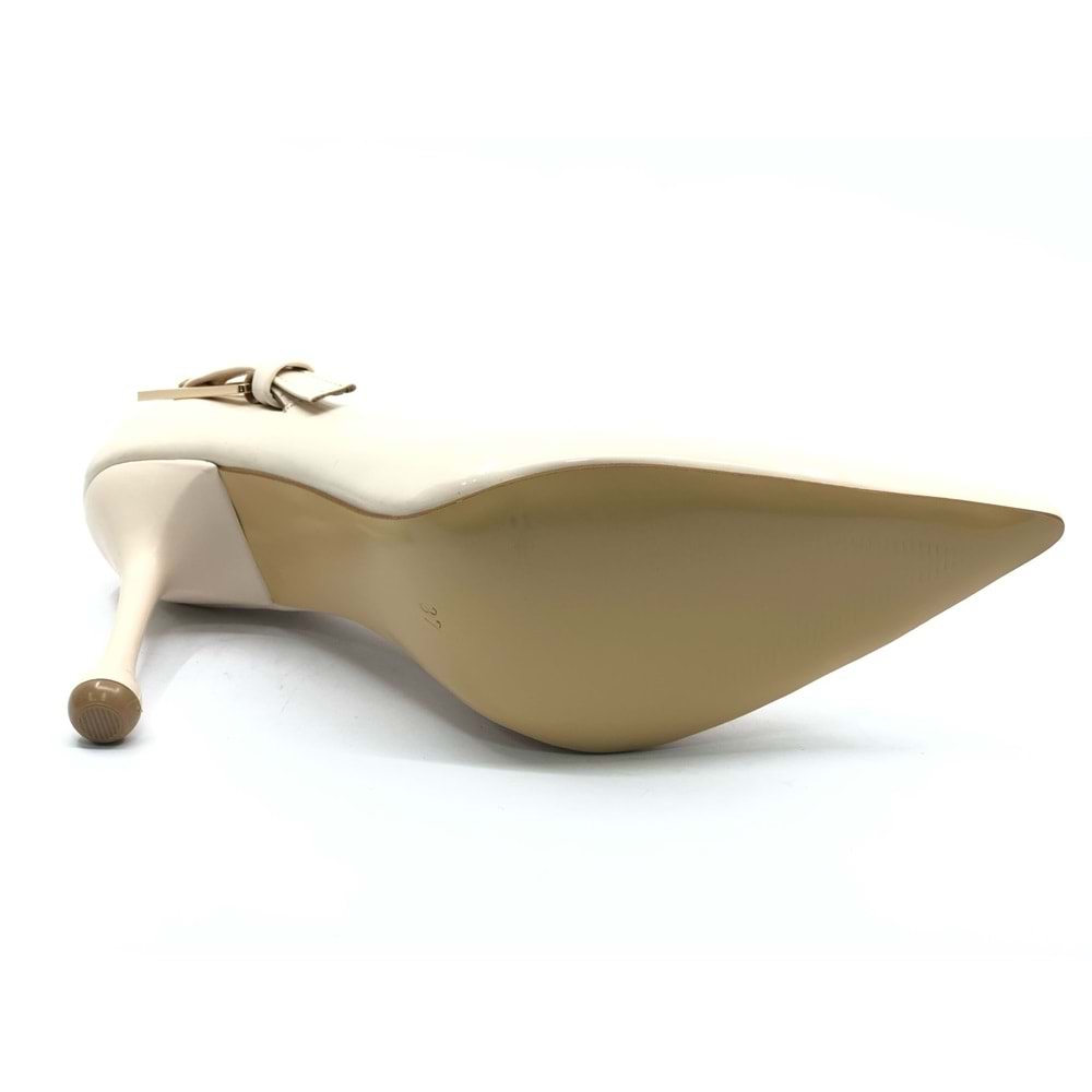 Feles Kemer Detaylı Stiletto Kadın Topuklu Ayakkabı