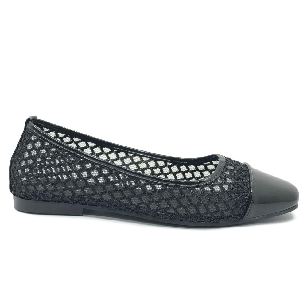 Feles Dantel Detaylı Kadın Babet Ayakkabı